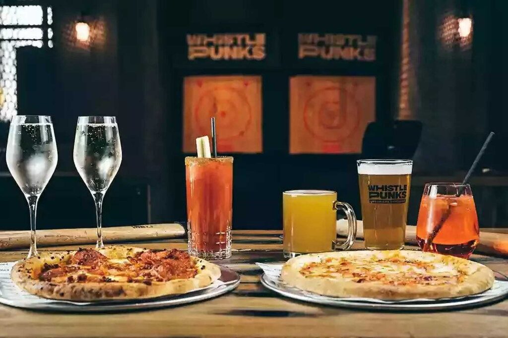 Whistle Punks Bristol Bottomless Brunch with Axe Throwing