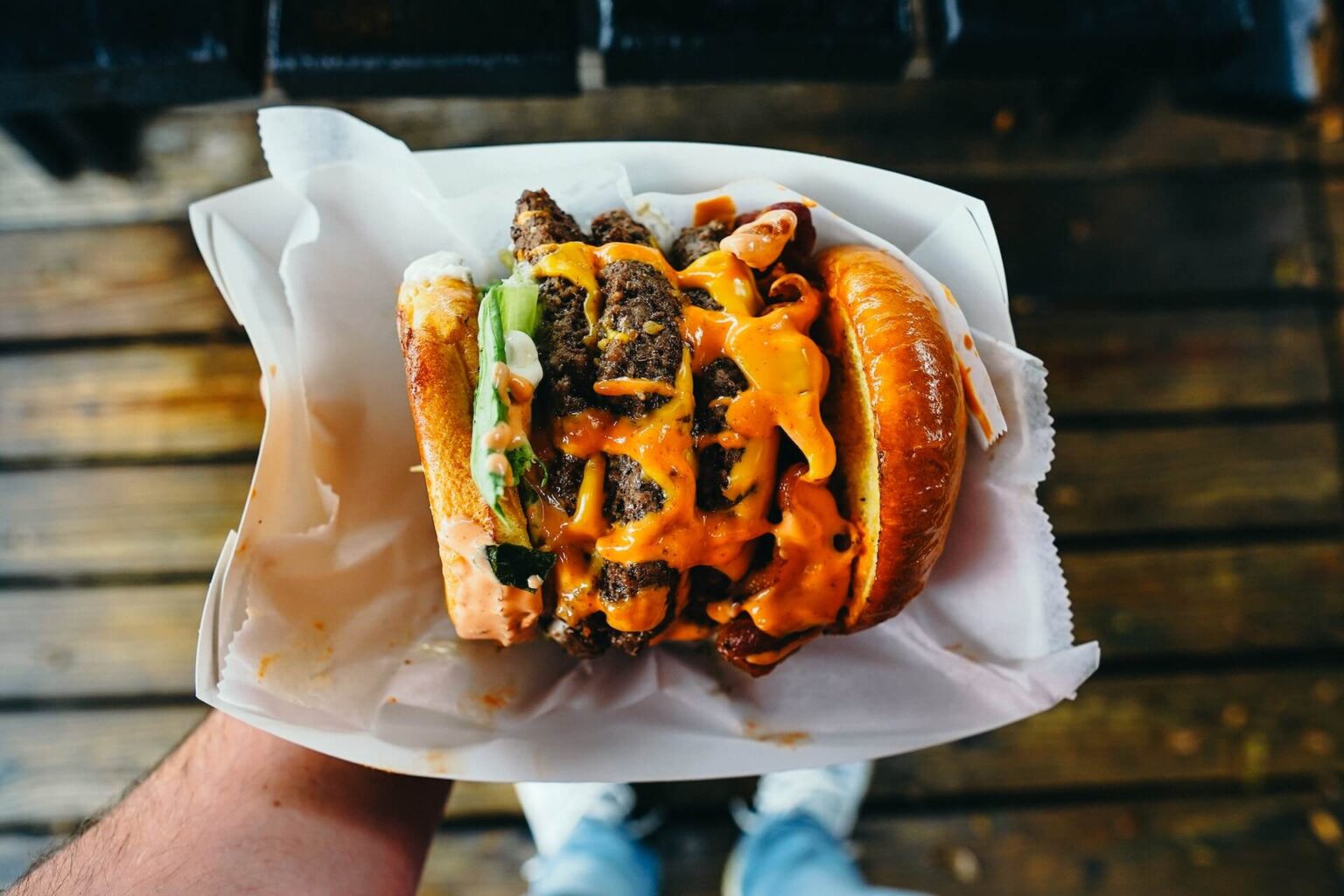 A mouth-watering burger with cheese and toppings - the search for Bristol's best burger